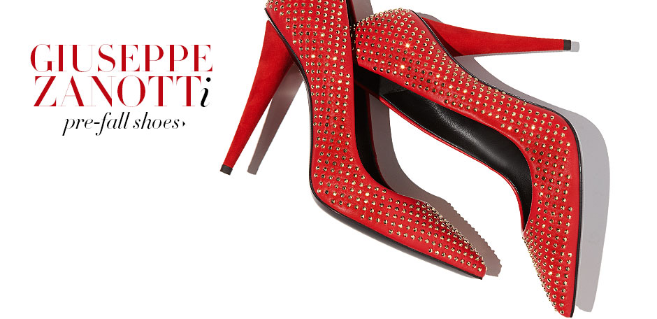Pre-Fall Shoes: Featuring Giuseppe Zanotti