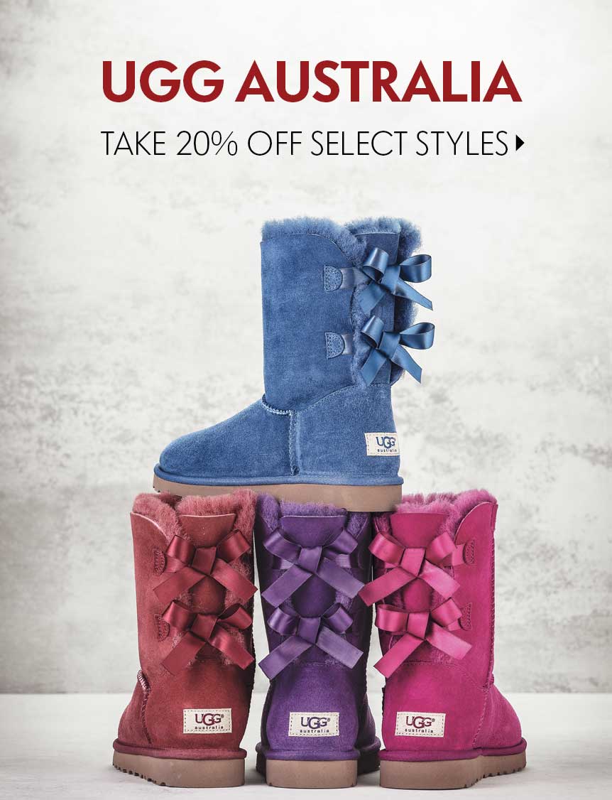Take 20% off select UGGS & earn a gift card with purchase!