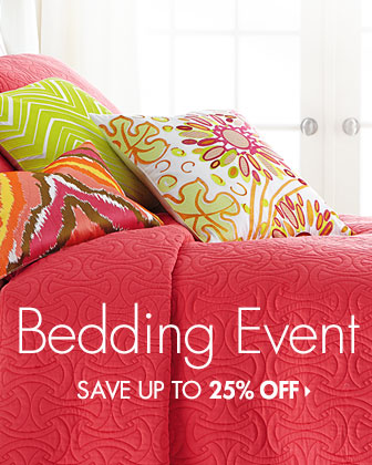 Up to 25% Off Bedding! Click for Details!