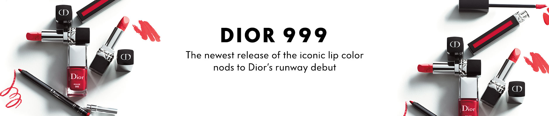Dior 999, the newest release of the iconic lip color nods to Dior's runway debut, shop now