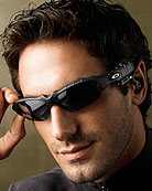 Thump by Oakley (mp3 player and shades in one!)