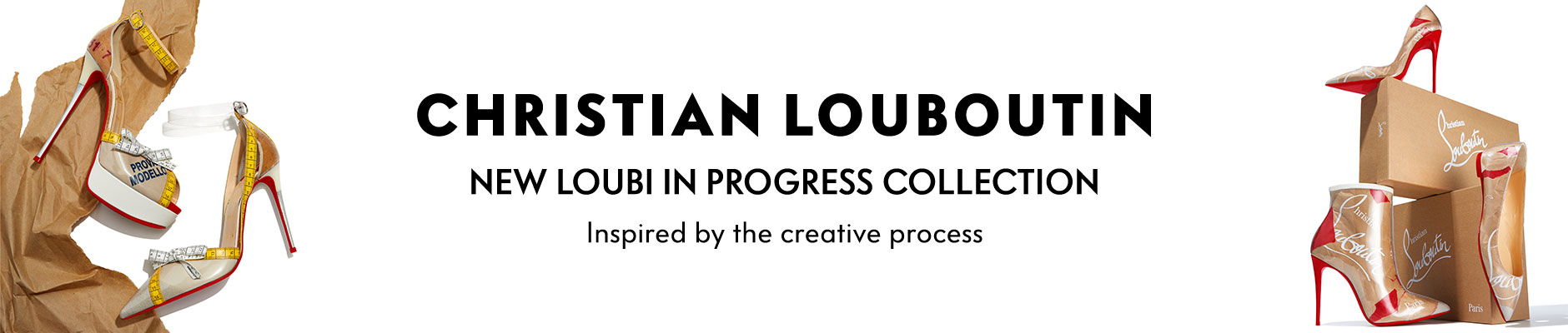 Christian Louboutin: New Kraft Collection - Shoes inspired by the creative process