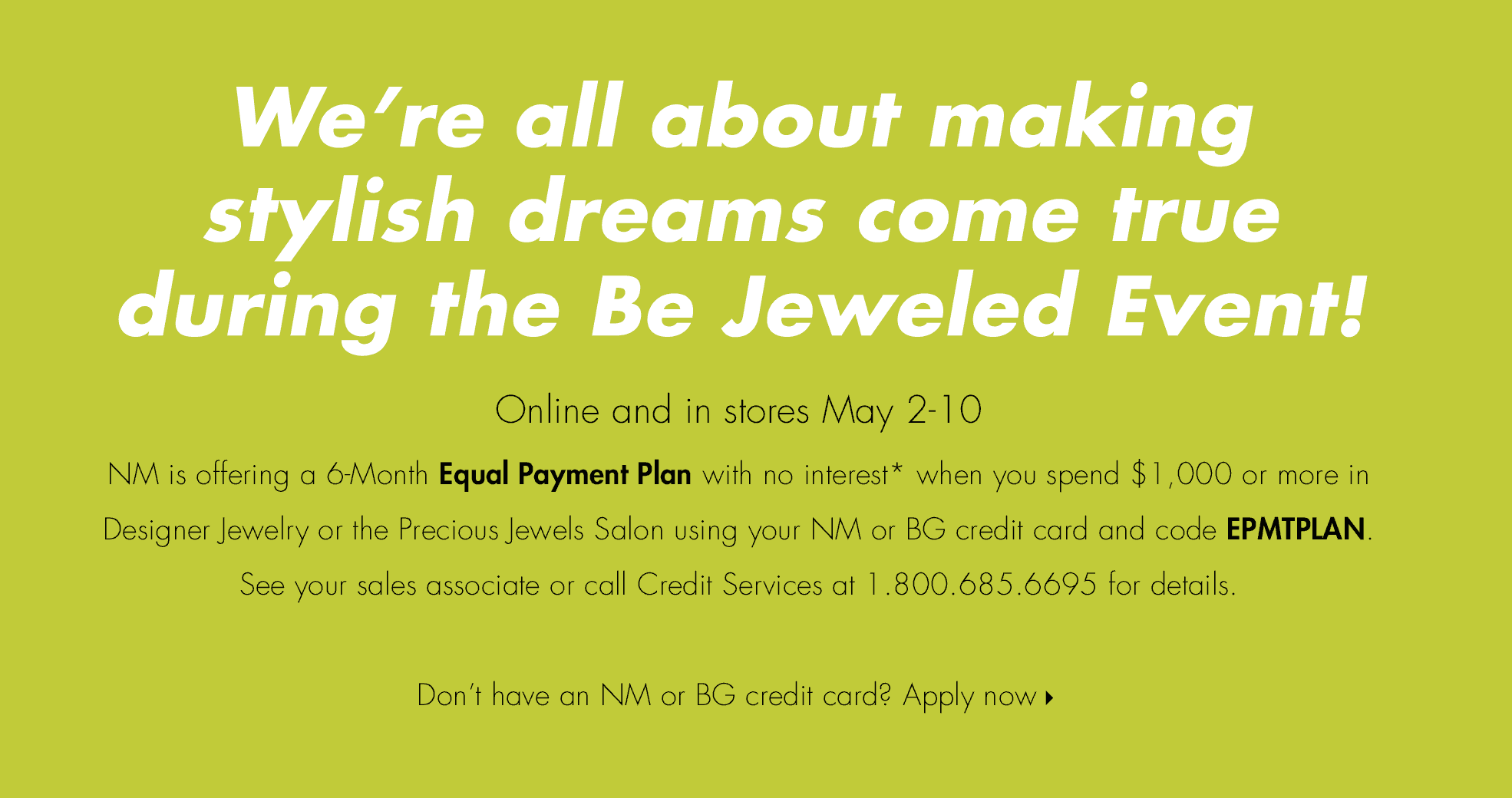 Equal Payment Plans At Neiman Marcus Incircle Equal Payment Plan