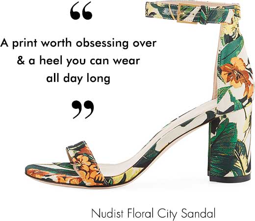 Nudist Floral City Sandal