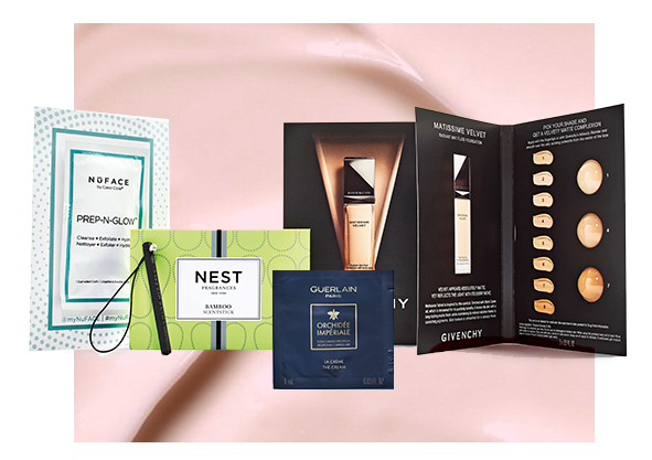 5 Free sample with a $50 purchase