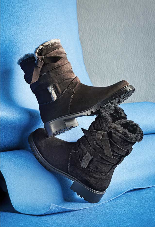 Snowfield Faux-Fur Suede Boot