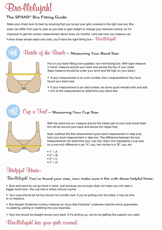 Spanx Size Guide