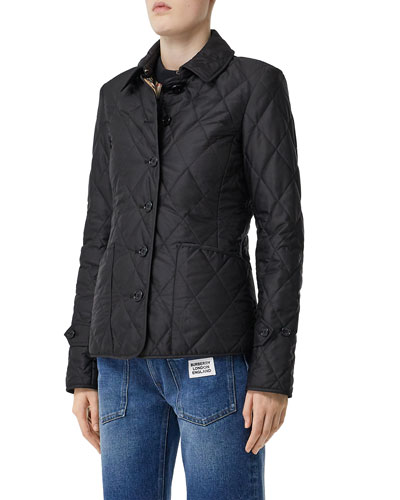 burberry womens quilted jacket