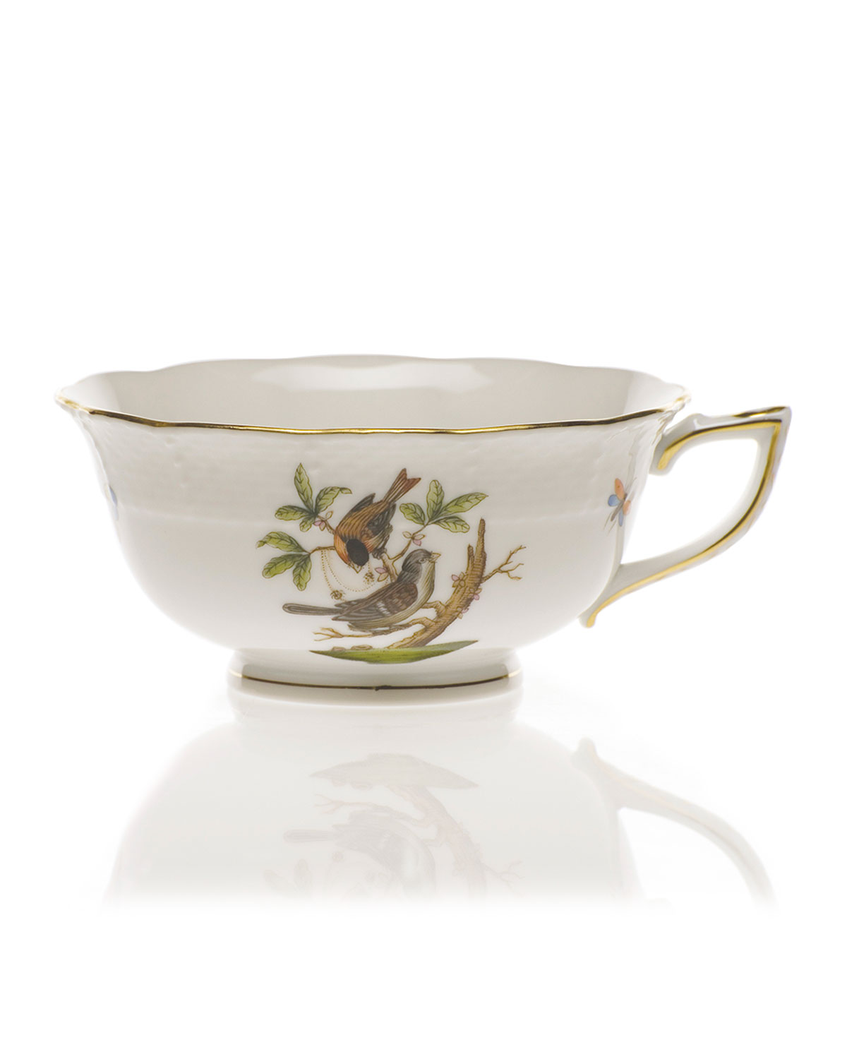 Herend Rothschild Bird Tea Cup In Motif 10