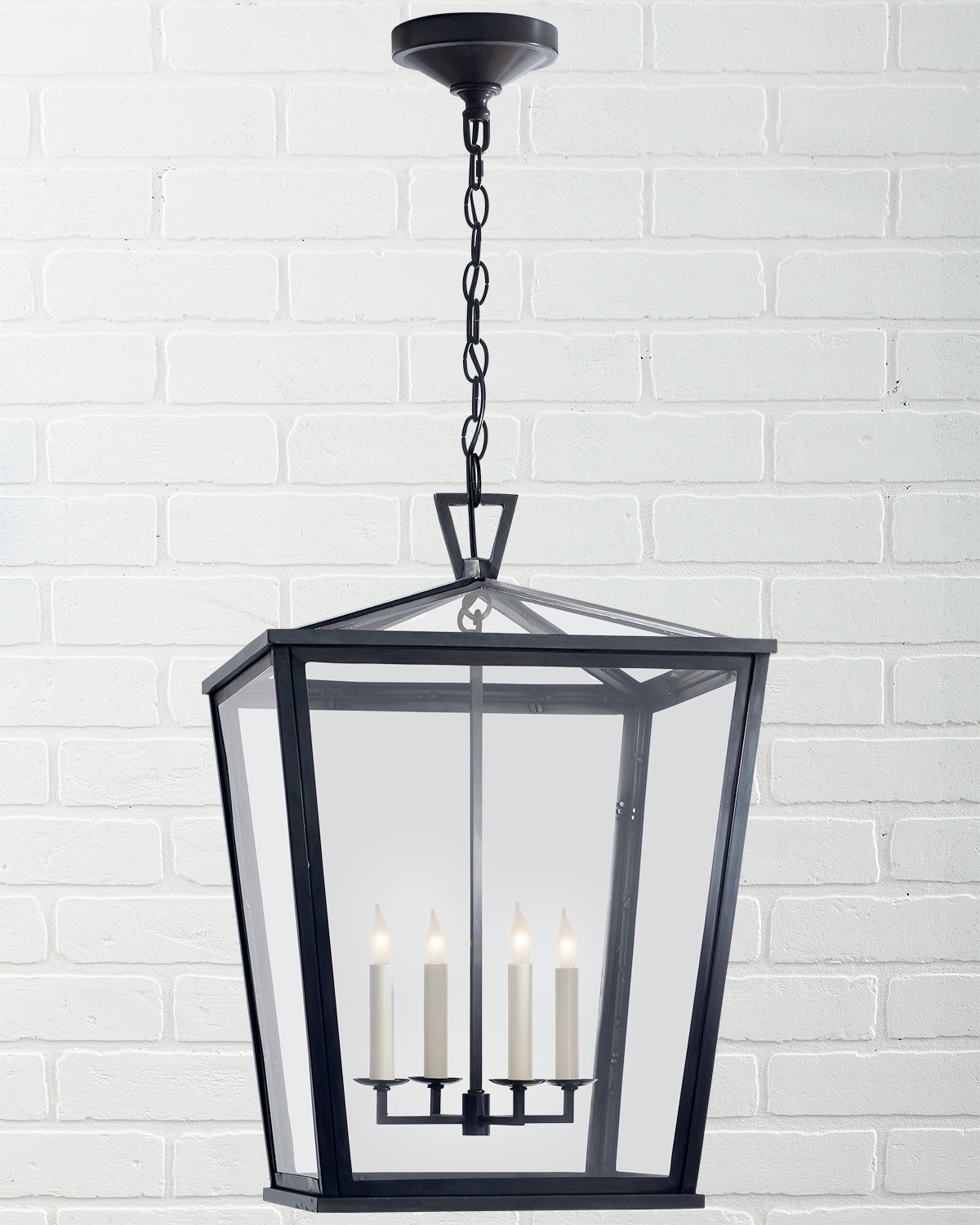 Chapman & Myers For Visual Comfort Signature Darlana Medium Hanging Lantern