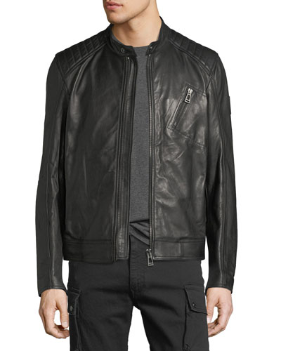 Black Leather Jacket | Neiman Marcus