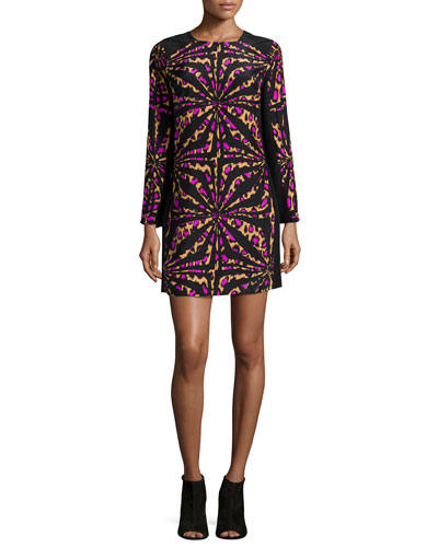 Colorful Print Dress | Neiman Marcus